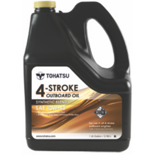 Tohatsu Genuine OEM Outboard Motor Oil 10W40 ( 1 Gallon ) 332823050M
