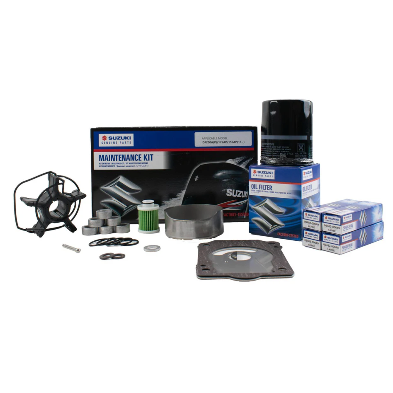 Suzuki - Outboard Maintenance Kit - 17400-96832 - DF150A DF175A DF200A (2016 - Current) - Supersedes 17400-96830