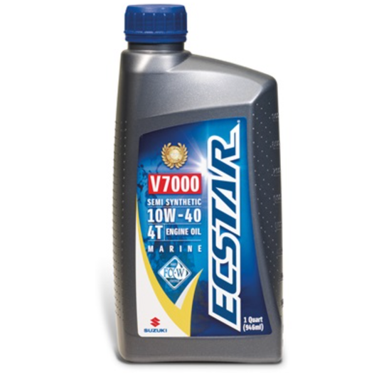 SUZUKI ECSTAR MARINE OIL 10W-40 V7000 (QUART)