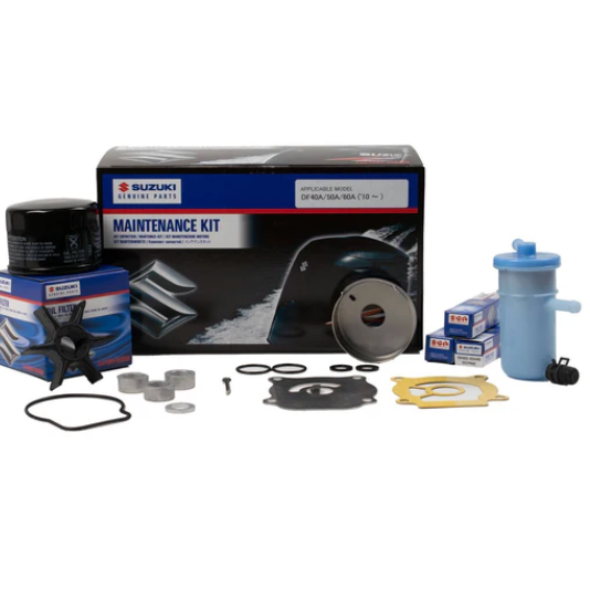 Suzuki - Outboard Maintenance Kit - DF40A DF50A DF60A (2010 - Current) - Supersedes 17400-88810 - 17400-88812
