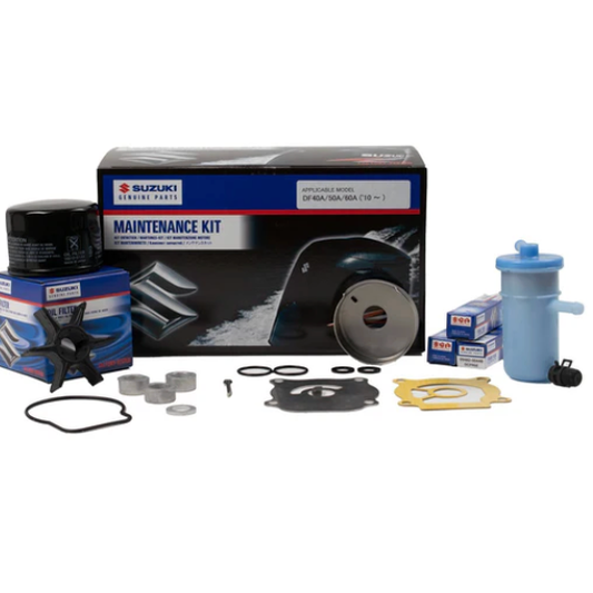 Suzuki - Outboard Maintenance Kit - DF40A DF50A DF60A (2010 - Current) - Supersedes 17400-88810 - 17400-88812